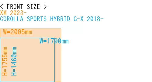 #XM 2023- + COROLLA SPORTS HYBRID G-X 2018-